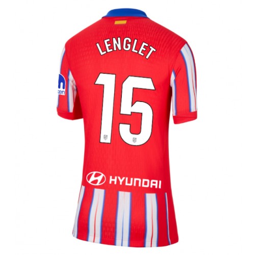 Atletico Madrid Clement Lenglet #15 Domaci Dres za Ženska 2024-25 Kratak Rukav